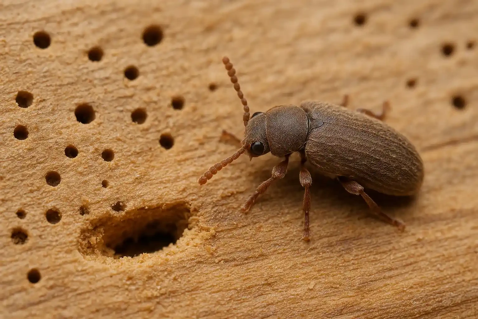 Carcoma en Muebles: Identificación y Tratamiento de Insectos Xilófagos